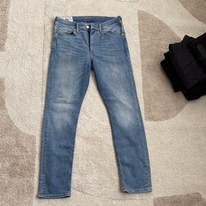 H&M Light Blue Slim Straight Jeans